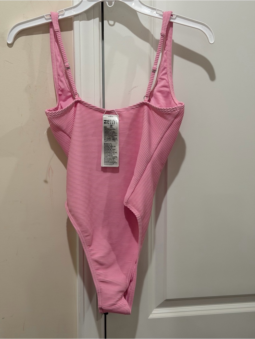Billabong Tanlines Emma Underwire One-Piece Swimsuit - Pink Dream -Size M/10 NWT - Picture 7 of 11